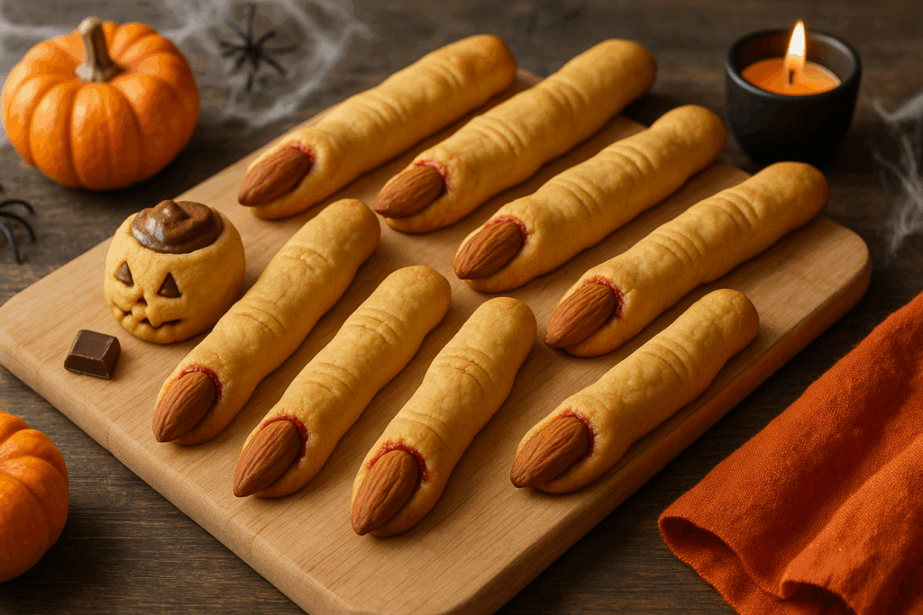 Recette | Doigts de sorcières pour Halloween