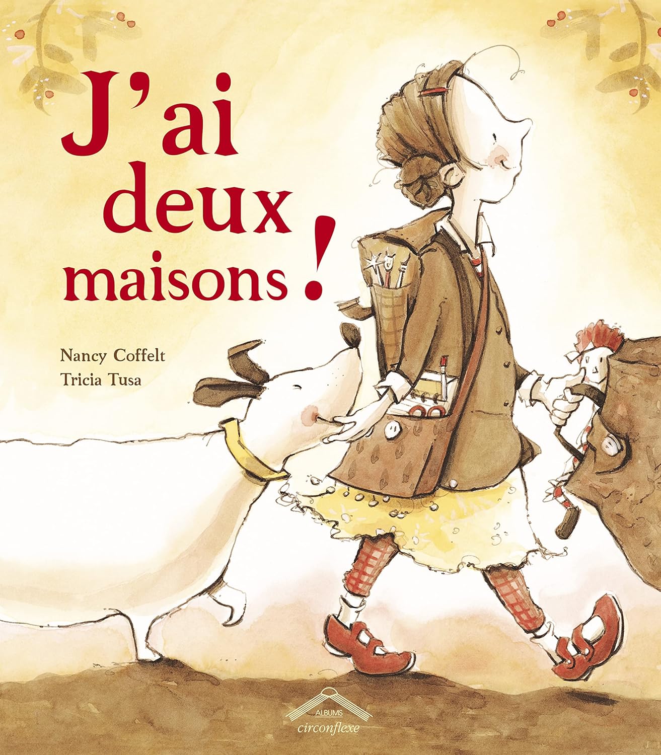 Dans deux maisons - Livre jeunesse sur la séparation