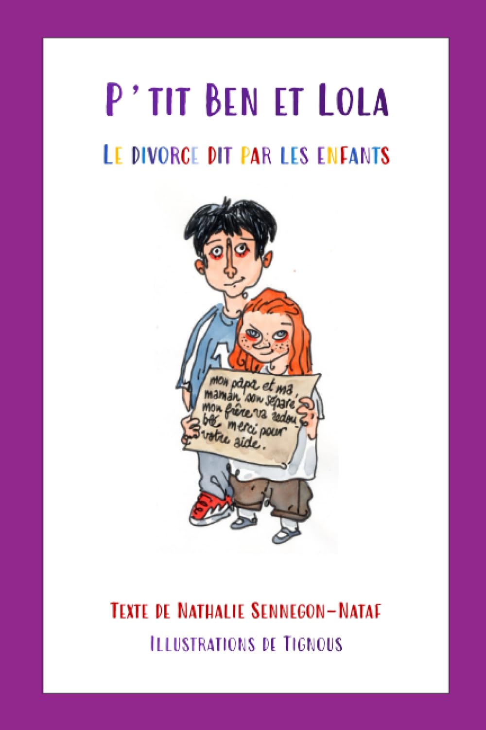 Livre Ptit Ben & Lola – Le divorce expliqué aux enfants