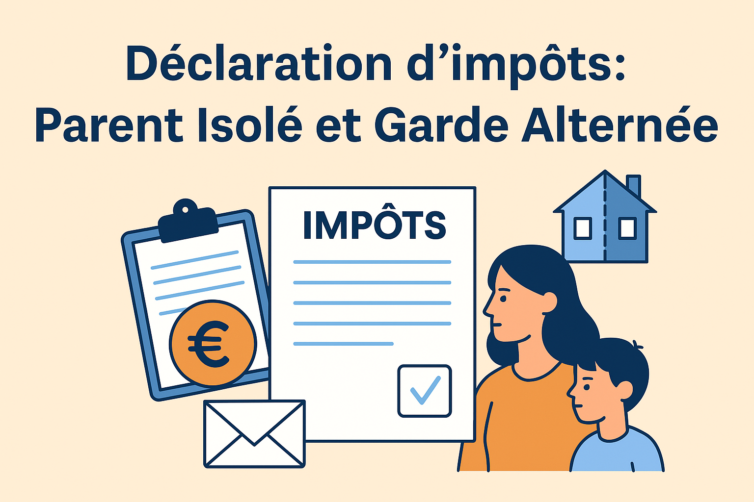 Impôt : parent isolé et garde alternée, comment déclarer