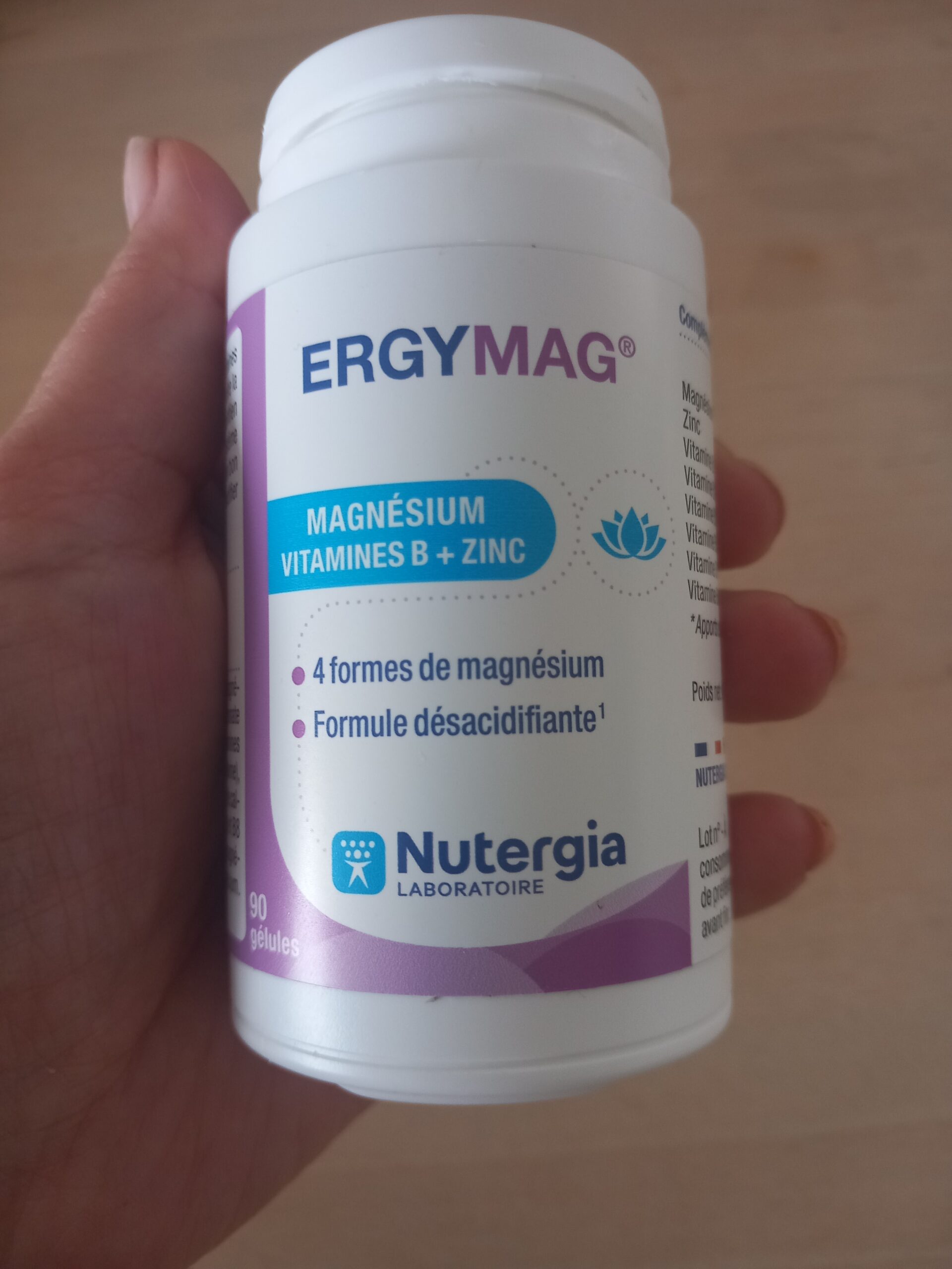 Complément magnésium Energy Mag