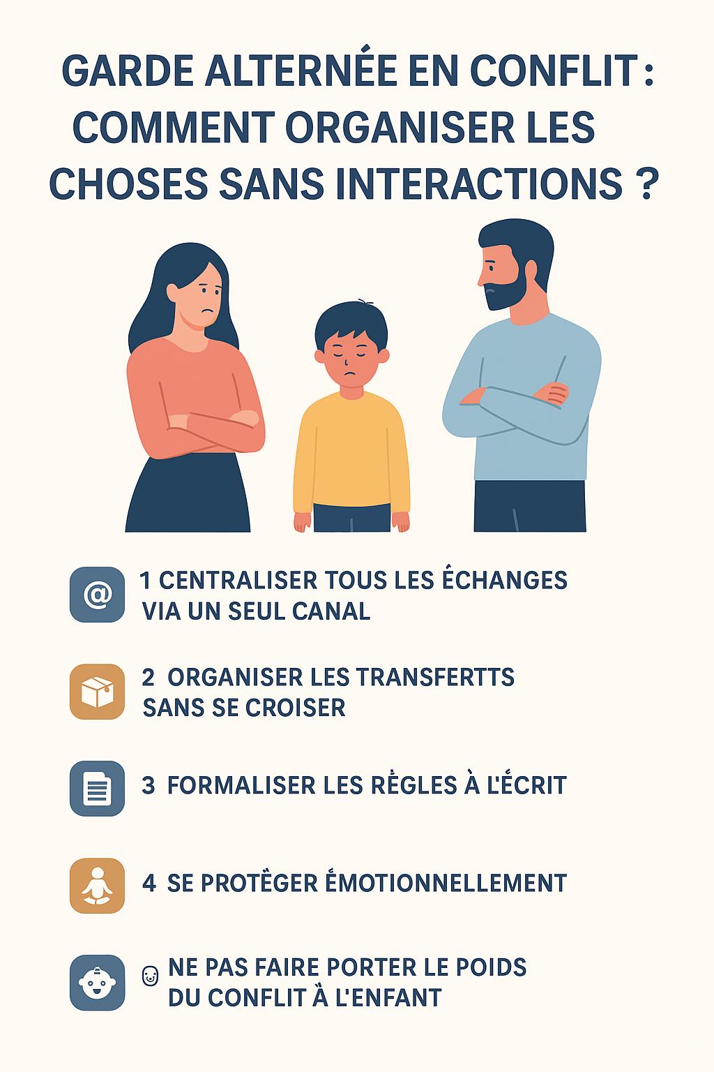 Illustration garde alternée