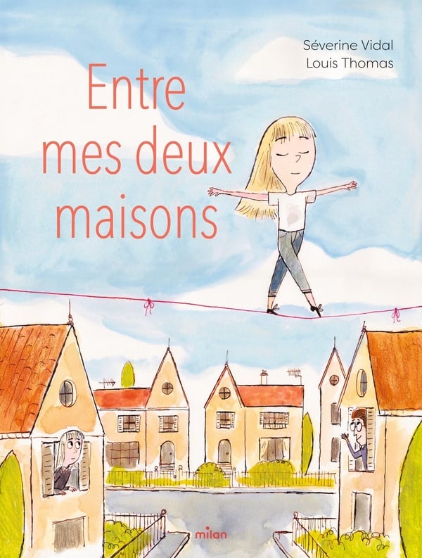 Petite funambule album jeunesse garde alternée