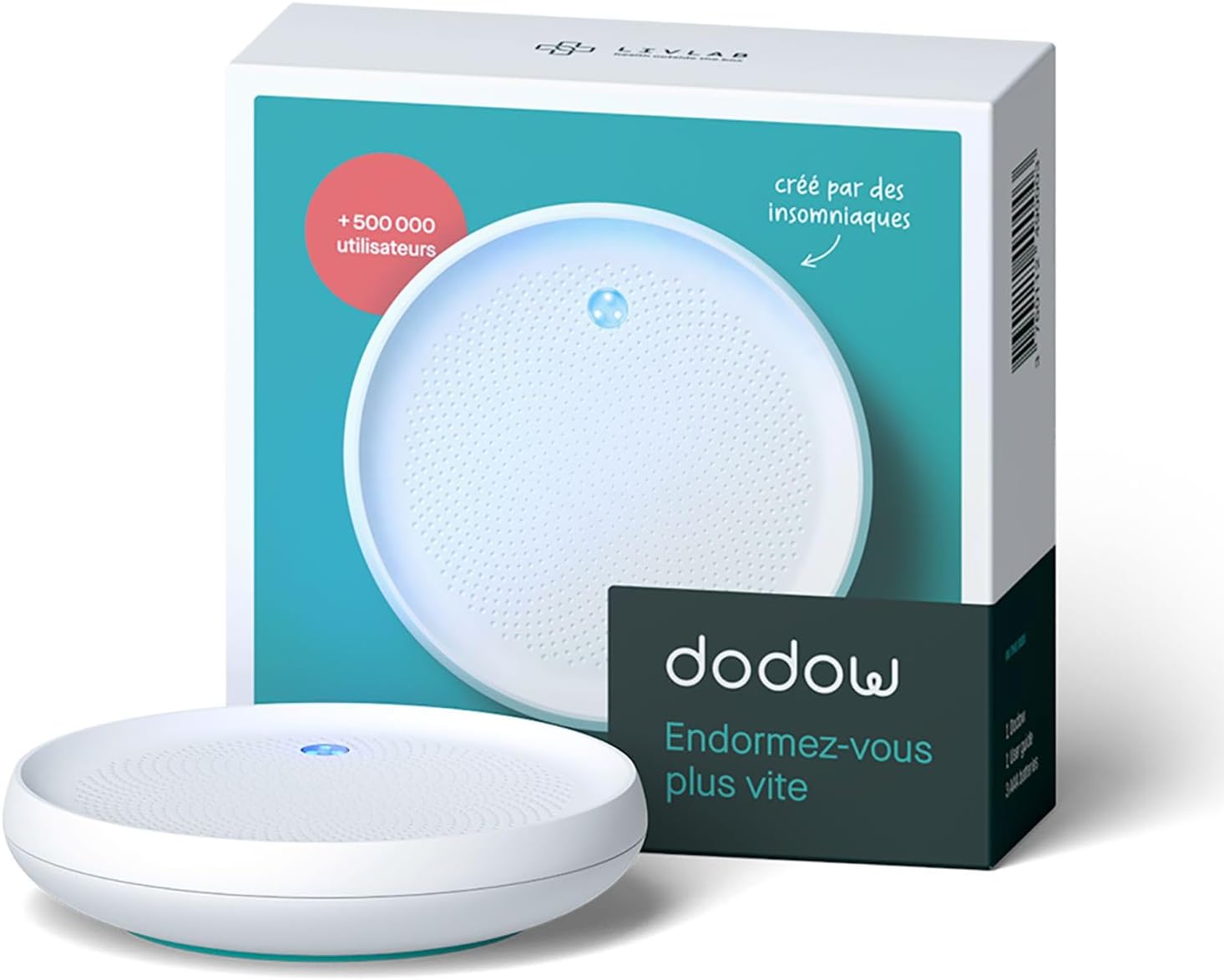 dispositif Dodow pour mieux dormir