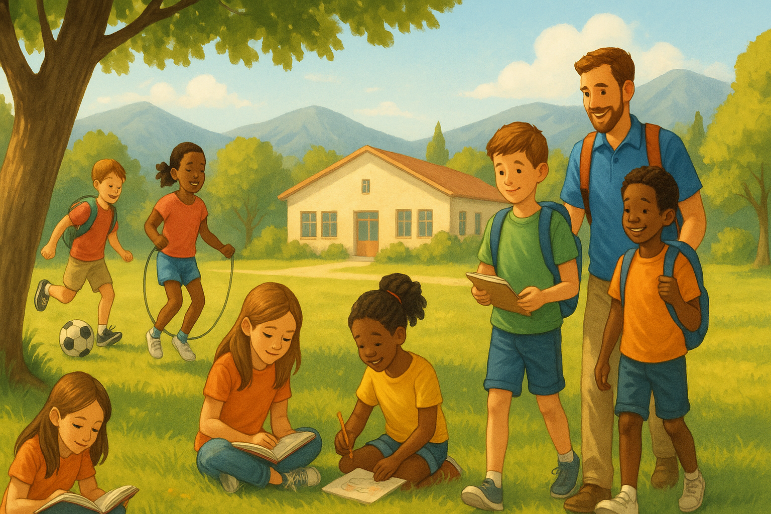 Colos apprenantes vacances éducatives pour enfants