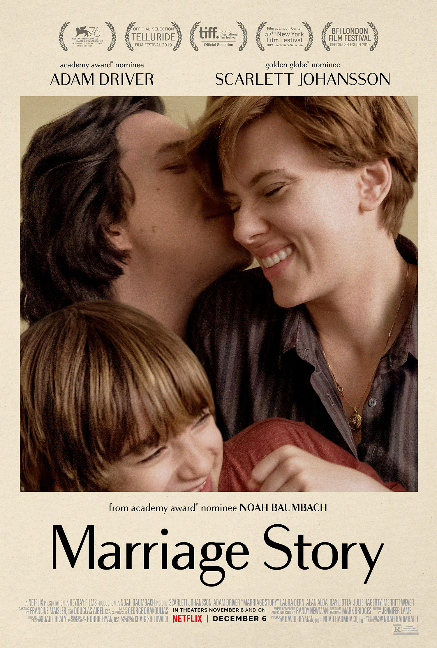 un film sur le divorce à voir sur netflix marriage story