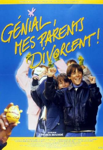 Affiche du film Génial, mes parents divorcent : une comédie qui aborde le divorce du point de vue d’un enfant