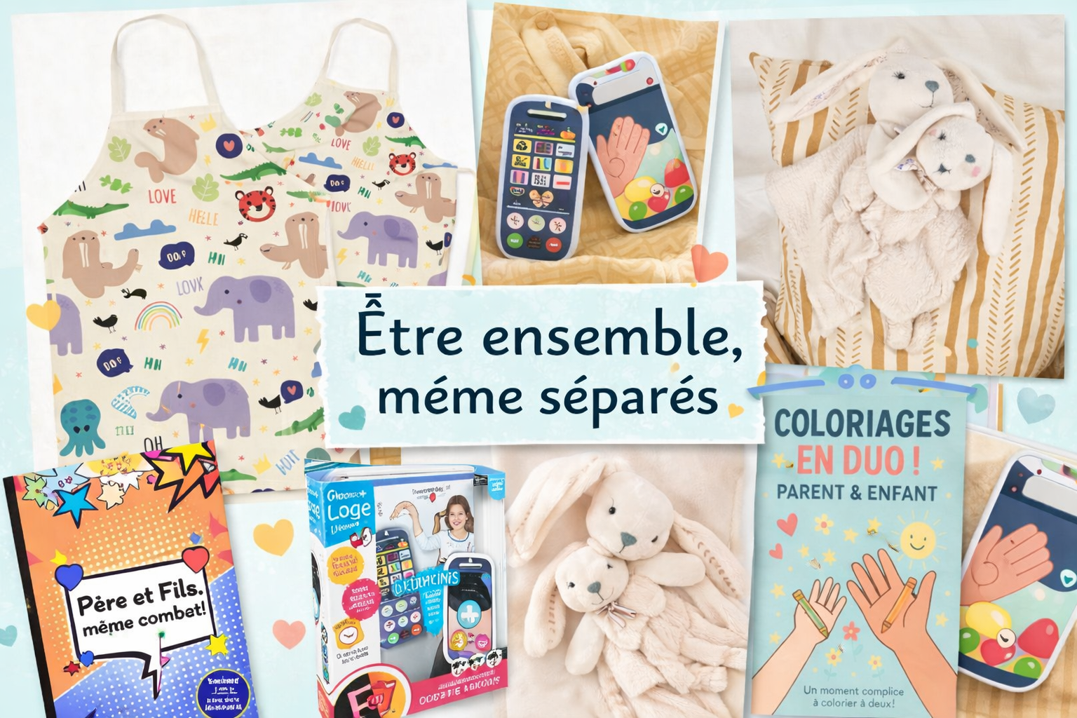 Objets partagés parent enfant pour renforcer le lien malgré la séparation