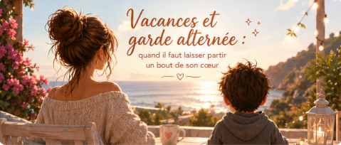 Vacances et garde alternée parent et enfant
